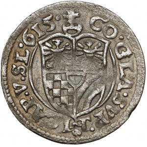 Śląsk, Karol II, 3 krajcary 1615, Oleśnica