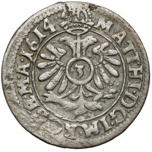 Hanau-Münzenberg, Philipp Moritz, 3 Kreuzer 1614