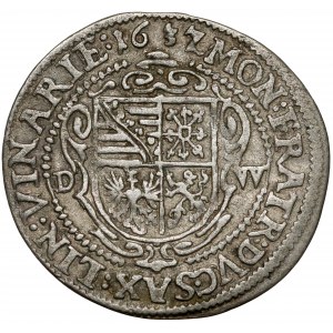 Sachsen-Weimar, Wilhelm und seine Brüde, 1/24 Taler 1637 DW