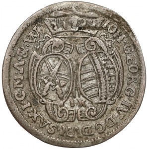 Saschen, Johann Georg IV., 1/12 Taler 1693 IK, Dresden