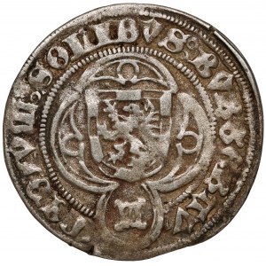 Brandenburg-Franken, Johann IV und Albrecht Achilles (1440-1464) Halbschilling o.J. Nürnberg
