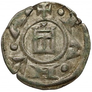 Włochy, Genua / Genova, Denar (1139-1339) CONRADO