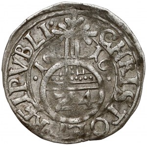 Pomorze, Filip II, Półtorak (Reichsgroschen) 1616, Szczecin - błąd SET