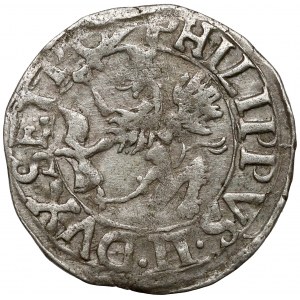 Pomorze, Filip II, Półtorak (Reichsgroschen) 1616, Szczecin - błąd SET