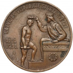 Łotwa, Medal, Festiwal Sportów Ogólnych, Ryga 1931 - Brąz