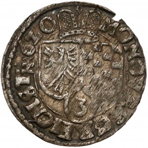 Śląsk, Jan Chrystian i Jerzy Rudolf, 3 krajcary 1620, Złoty Stok