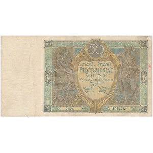 50 złotych 1925 - Ser.AA