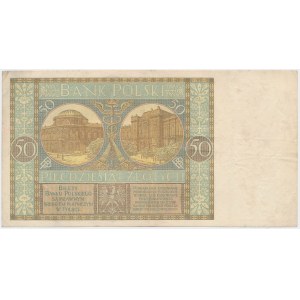 50 złotych 1925 - Ser.AA