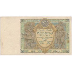 50 złotych 1925 - Ser.AB