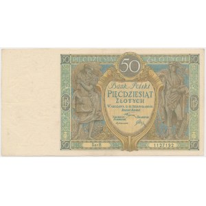 50 złotych 1925 - Ser.B