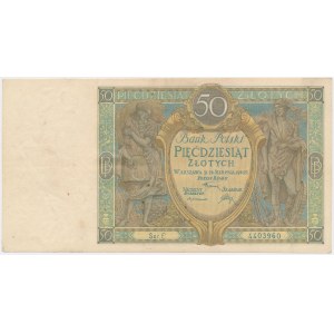 50 złotych 1925 - Ser.E