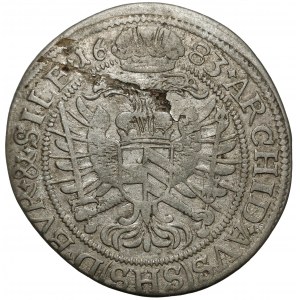 Śląsk, Leopold I, 6 krajcarów 1683 SHS, Wrocław