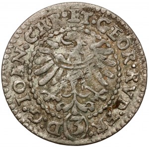 Śląsk, Jan Chrystian i Jerzy Rudolf, 3 krajcary 1606, Złoty Stok