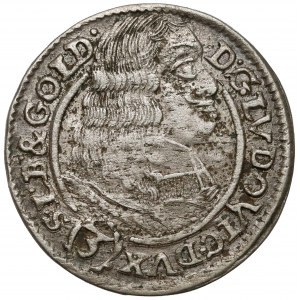 Śląsk, Ludwik IV legnicki, 3 krajcary 1662, Brzeg