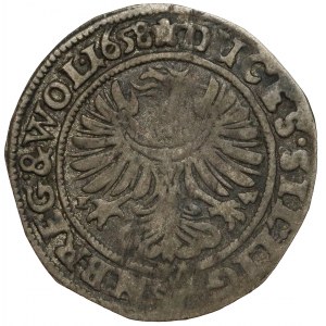 Śląsk, Trzej Bracia, 3 krajcary 1658, Brzeg