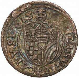 Śląsk, Karol II, 3 krajcary 1615 HT, Oleśnica