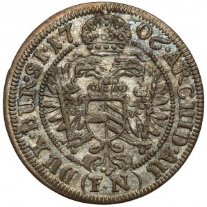 Śląsk, Józef I, 3 krajcary 1706 FN, Wrocław