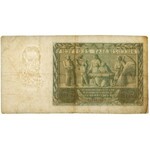 50 złotych 1936 Dąbrowski - awers bez druku głównego