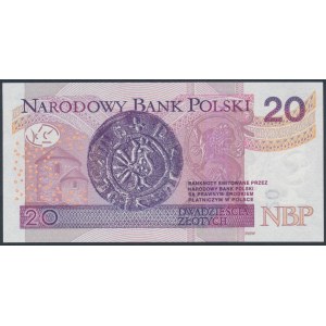 20 zł 2016 - BG 8833388 - ładny numer radarowy