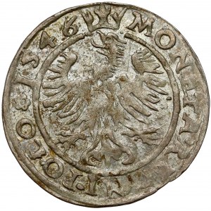 Zygmunt I Stary, Grosz Kraków 1546 ST - masywna korona