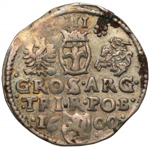 Zygmunt III Waza, Trojak Bydgoszcz 1600 - bez L - rzadki