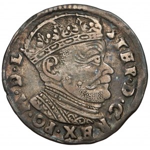 Stefan Batory, Trojak Wilno 1584 - ozdobna zbroja