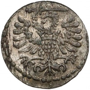 Zygmunt III Waza, Denar Gdańsk 1595 - piękny