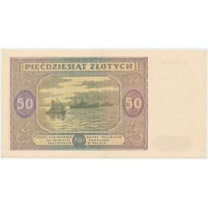 50 złotych 1946 - mała litera