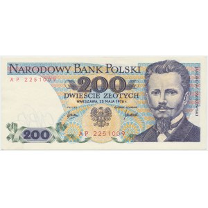 200 złotych 1976 - AP