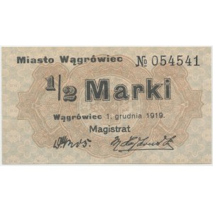 Wągrówiec, 1/2 marki 1919