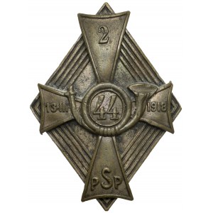 Odznaka, 44 Pułku Strzelców Legii Amerykańskiej