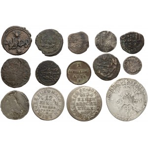 Smolnik, Niderlandy, Islam, mix monet (14szt)
