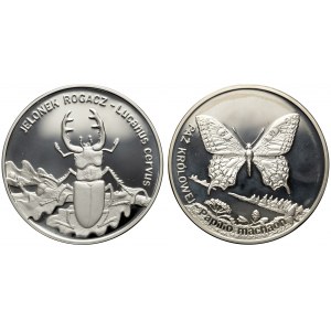 20 złotych 1997, 2001 - Jelonek i Paź - zestaw (2szt)