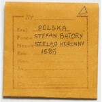 Stefan Batory, Szeląg Olkusz 1585 ID - GH - Hose