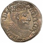 Zygmunt III Waza, Trojak Olkusz 1598 - duża głowa - bez R