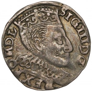 Zygmunt III Waza, Trojak Bydgoszcz 1597 - szerokie pop.