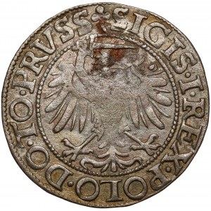 Zygmunt I Stary, Grosz Elbląg 1539 - miecz w prawo