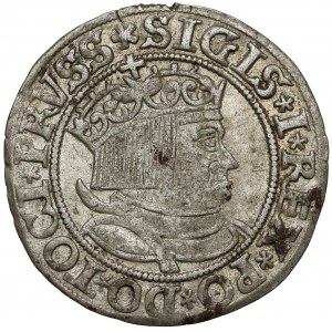 Zygmunt I Stary, Grosz Toruń 1534 - z włosami