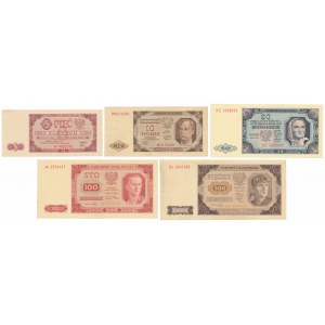 5 - 500 złotych 1948 (5szt)