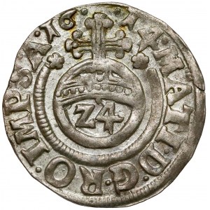 Magdeburg-Bistum, Christian Wilhelm von Brandenburg, 1/24 Taler 1614