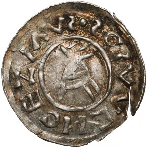 Czechy, Brzetysław I (1037-1055), Denar