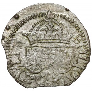 Zygmunt III Waza, Szeląg Wilno 1614 - tarcza łezkowa