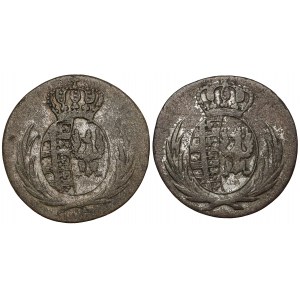 Księstwo Warszawskie, 5 groszy 1811 - IS i IB (2szt)