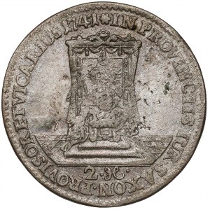 August III Sas, Dwugrosz wikariacki 1741