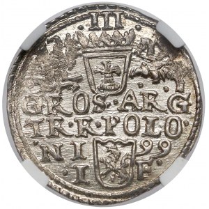 Zygmunt III Waza, Trojak Olkusz 1599 - MENNICZY