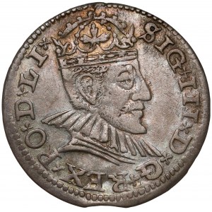 Zygmunt III Waza, Trojak Ryga 1590 - LIx