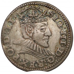 Zygmunt III Waza, Trojak Ryga 1590 - LI•