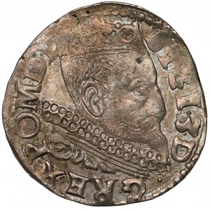 Zygmunt III Waza, Trojak Wschowa 1598 - pełna data - rzadszy