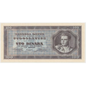 Jugosławia, 100 Dinara 1950