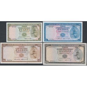 East Timor, 20 - 500 Escudos 1967 (4pcs)